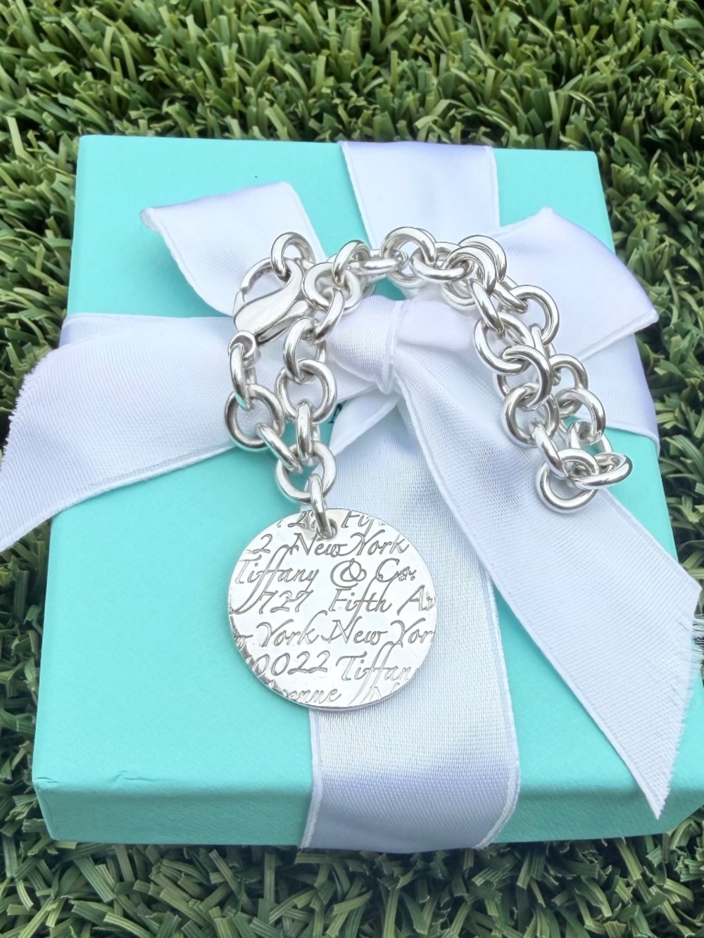 Return to Tiffany & Co. Notes Bracelet in Silver